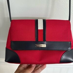Tommy Hilfiger iconic flag stripe crossbody mini bag